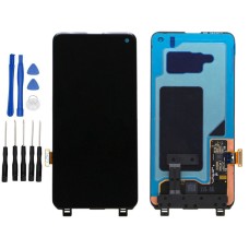 Black Samsung Galaxy S10 SM-G973F, SM-G973U, SM-G973U1, SM-G9730, SM-G973N, SM-G973X, SCV41 Screen Replacement