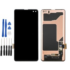 Black Samsung Galaxy S10+ SM-G975F, SM-G975U, SM-G975W, SM-G975U1, SM-G9750, SM-G975N, SM-G975X Screen Replacement