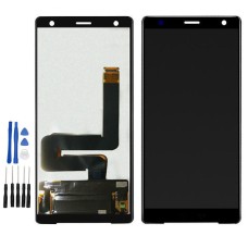 Black Sony Xperia XZ2 H8266, H8216, H8296, H8276, 702SO, SOV37 Screen Replacement